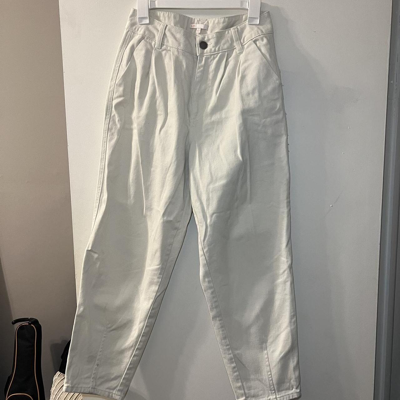 Women's Cream Jeans Depop