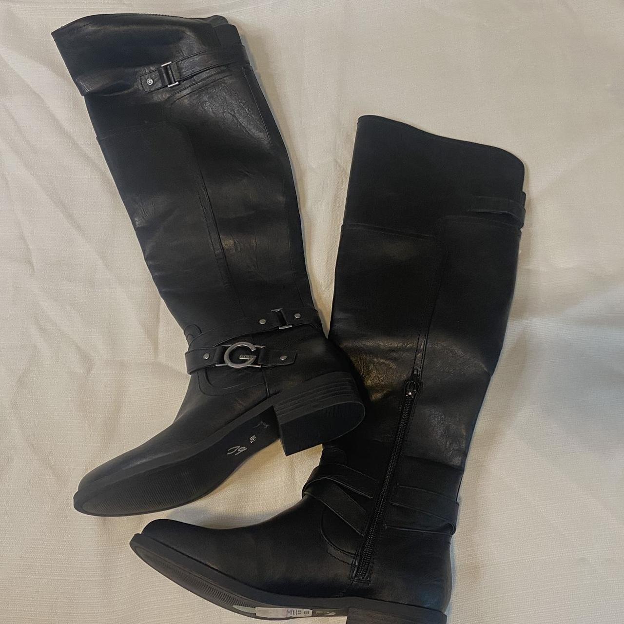 long leather boots - Depop