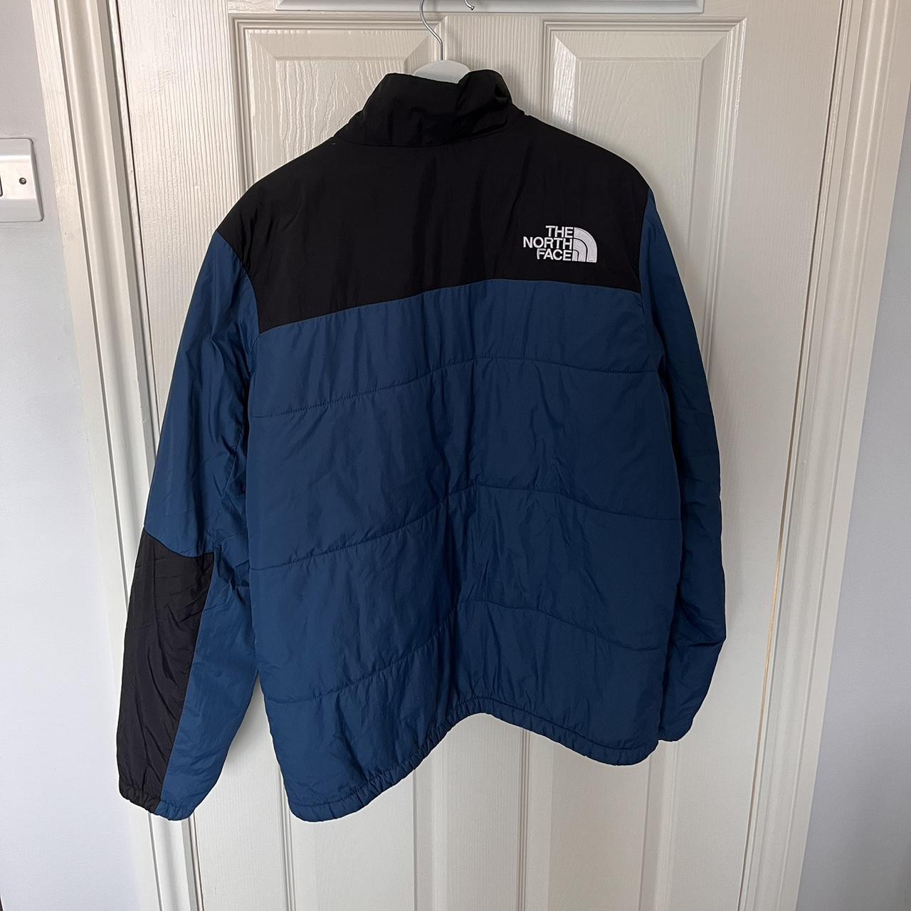 North face puffer jacket-worn couple times and looks... - Depop