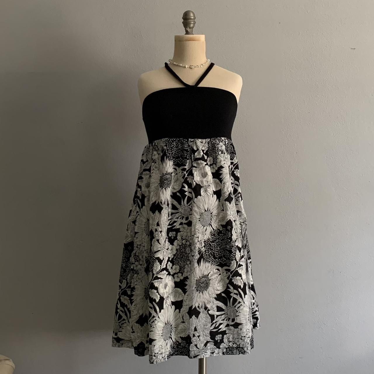 Liberty London Women's Black and White Dress