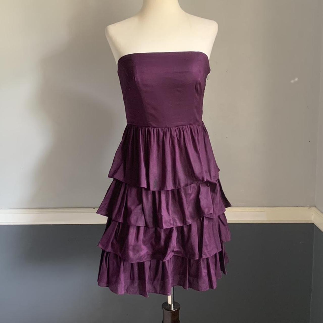 Express Women's Purple Dress Depop