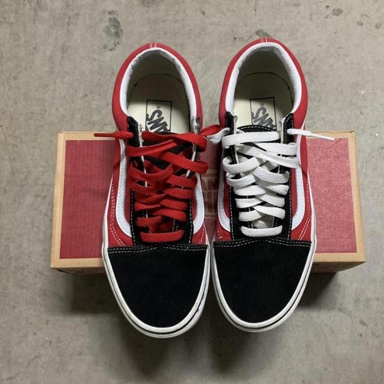 Vans old skool sales dx red