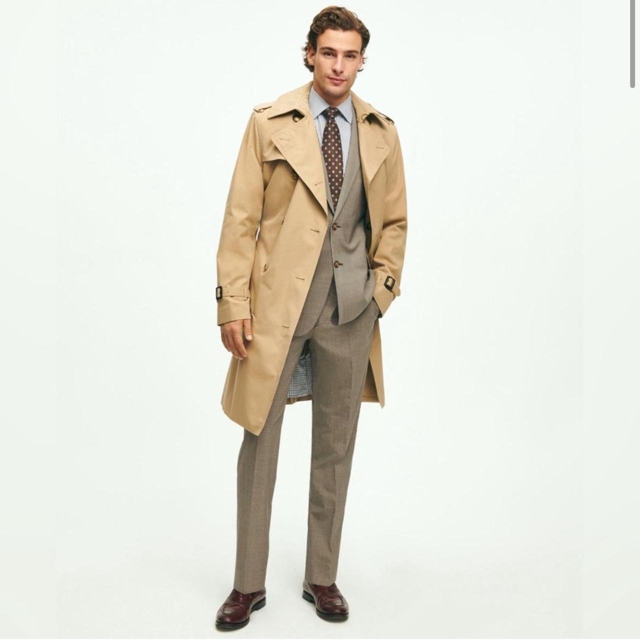 Fashion brooks brothers mens overcoat