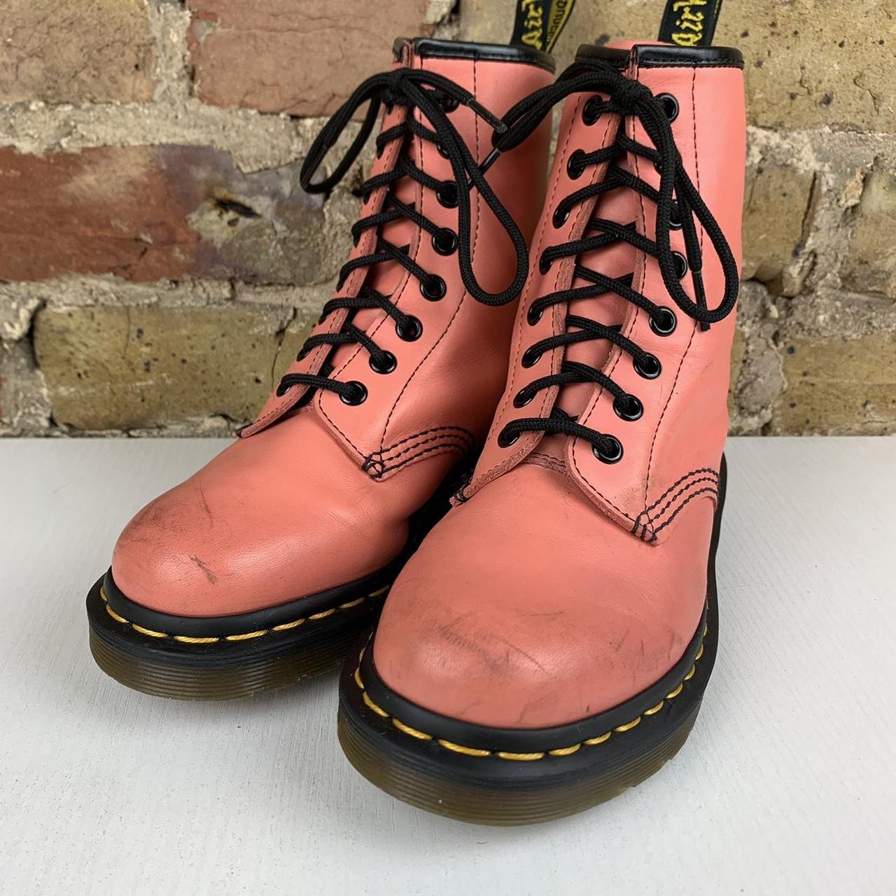 Pink patent leather doc martens online