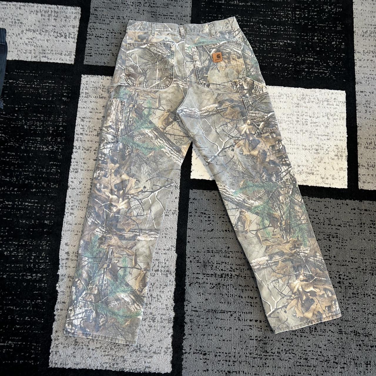 Carhartt Realtree Camo Carpenter Pants 33 x 32  From The Past