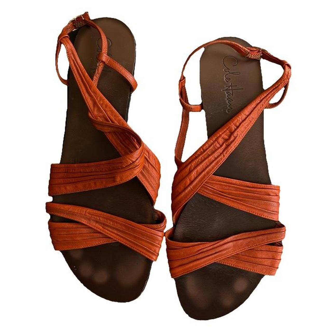 cole haan orange sole