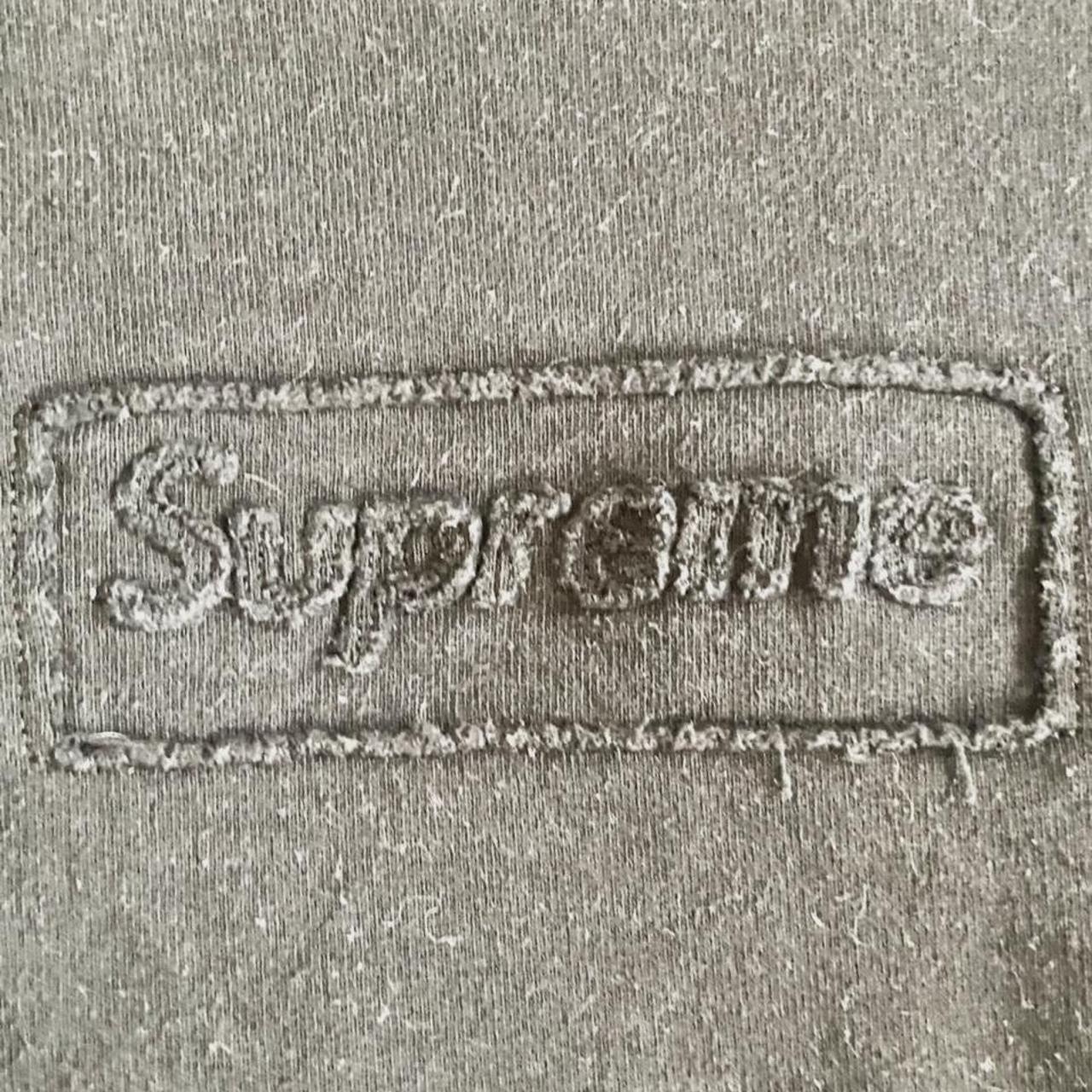 SUPREME NEW YORK BOX LOGO CREWNECK Black on black... - Depop