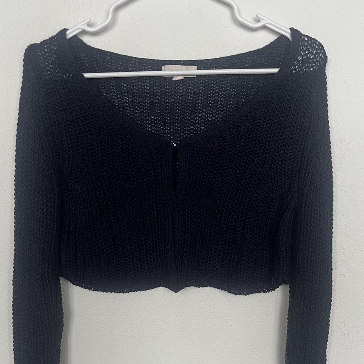 Pacsun blue/navy cropped sweater, #pacsun