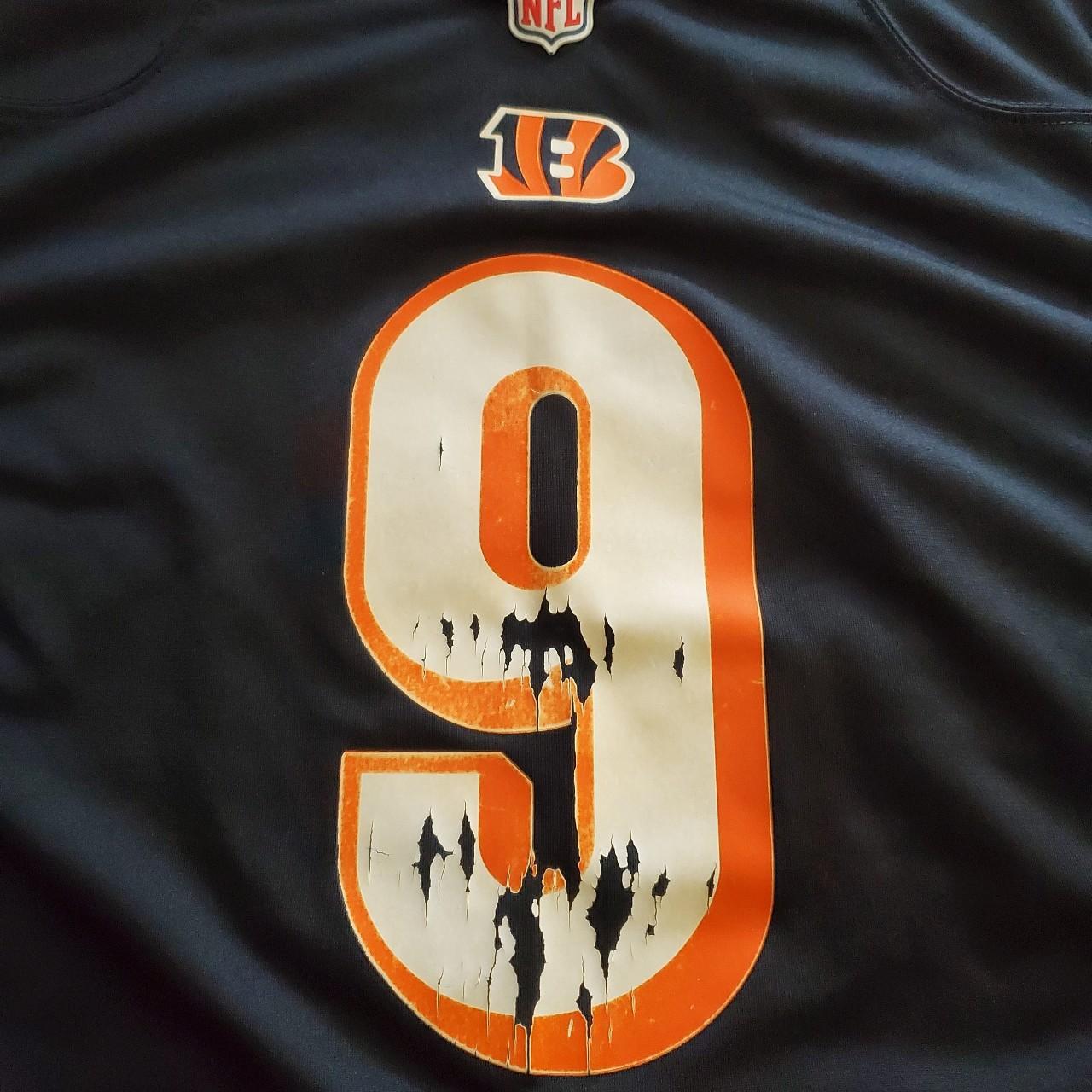 Joe Burrow Orange Cincinnati Bengals Men's Size XXL Jersey