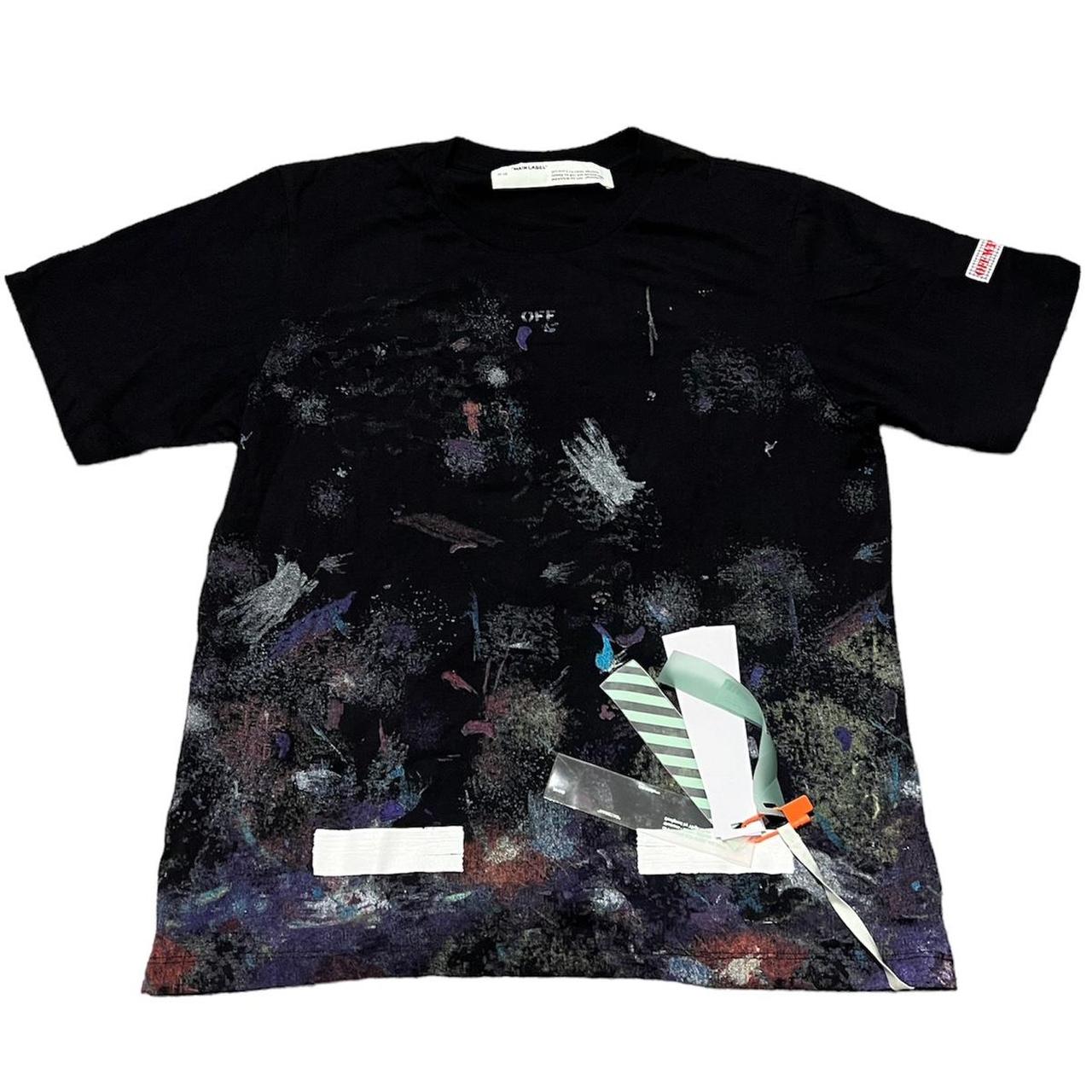 off white galaxy tee