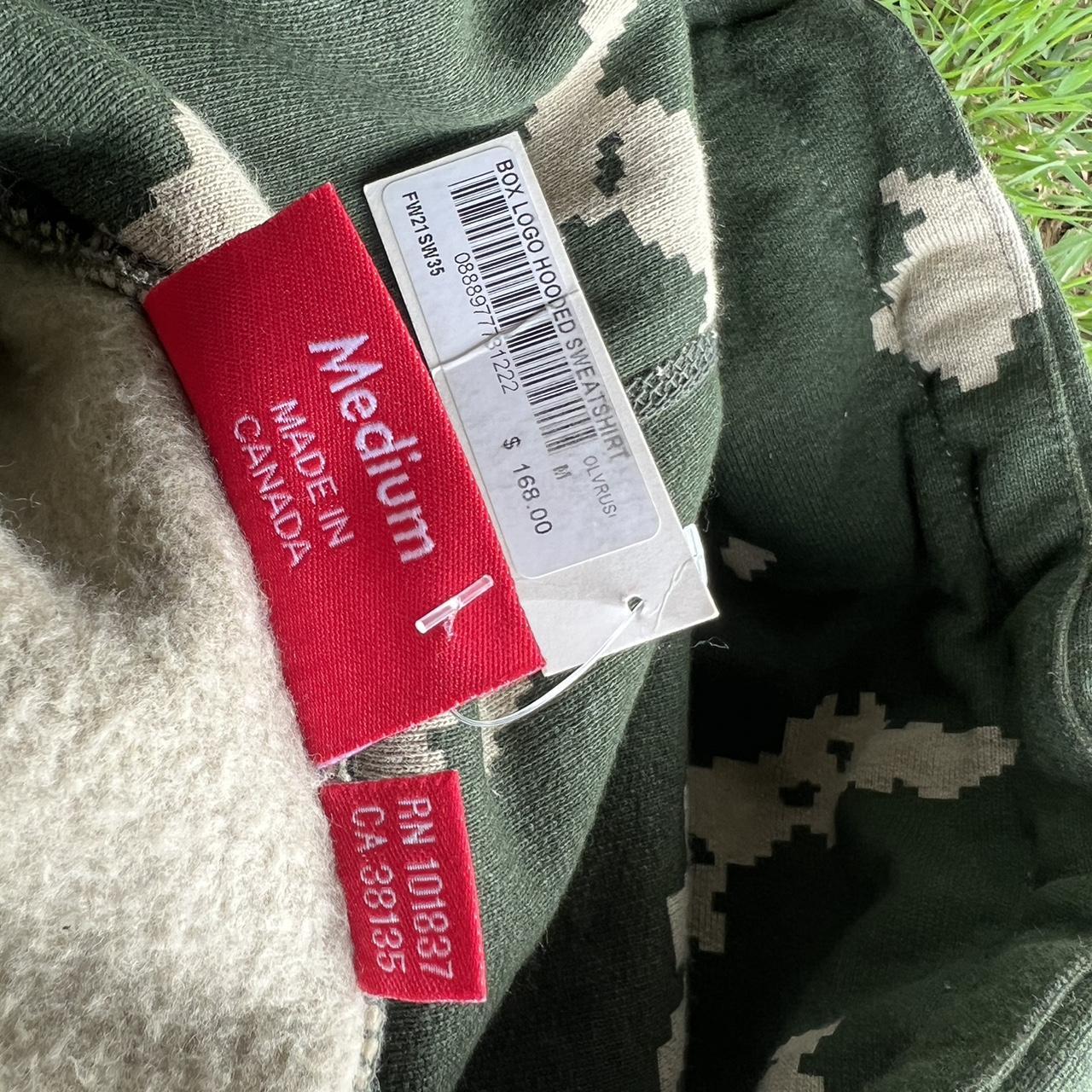 Supreme box logo hoodie. Size M Copped when it... - Depop