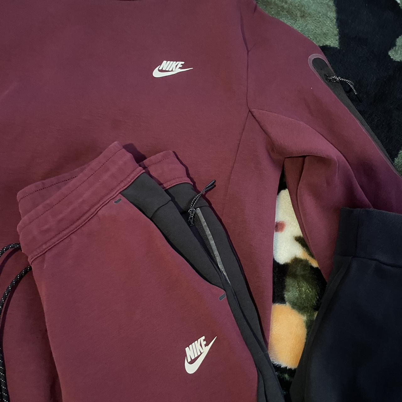 Burgundy nike outlet jumpsuit