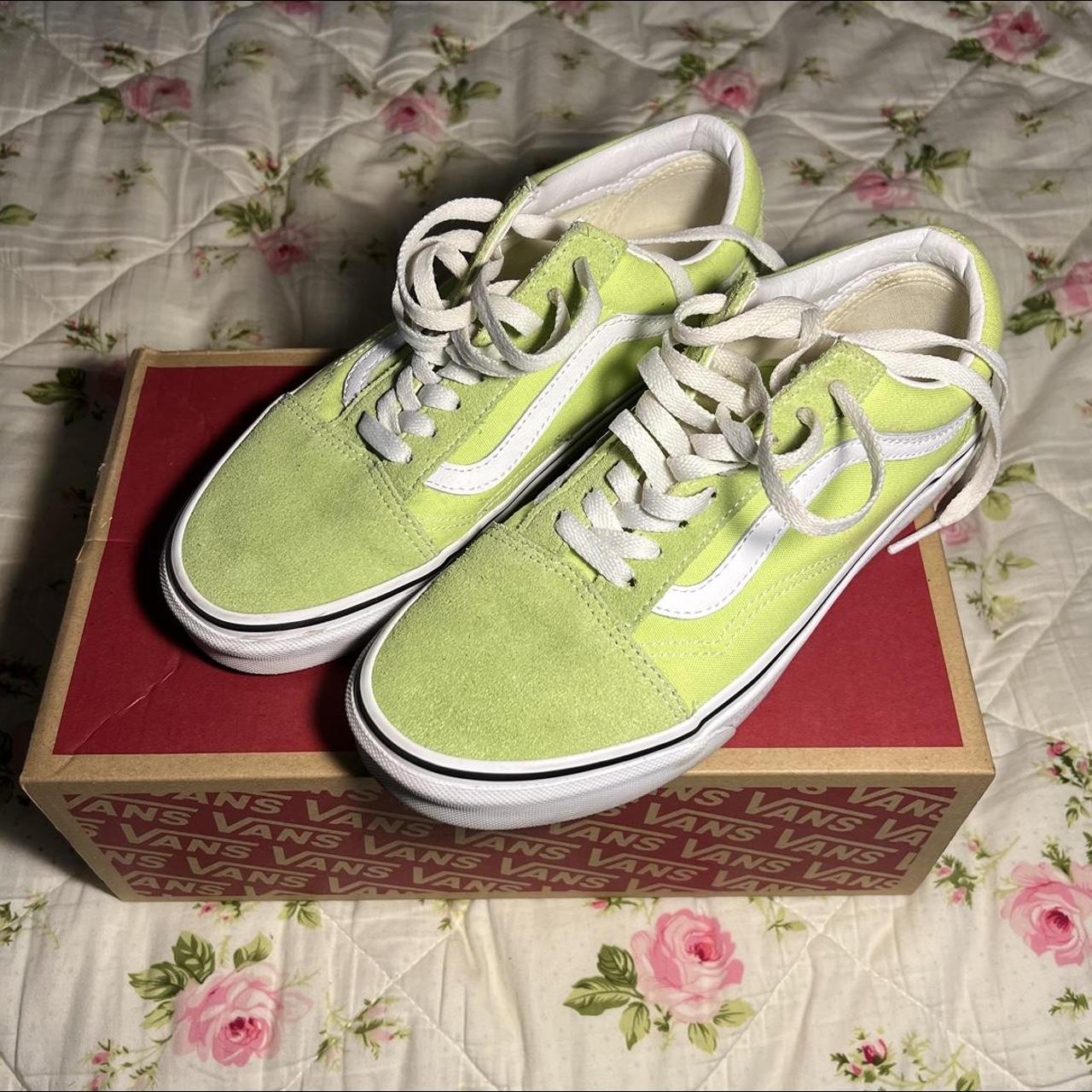 Vans old hot sale skool sharp green