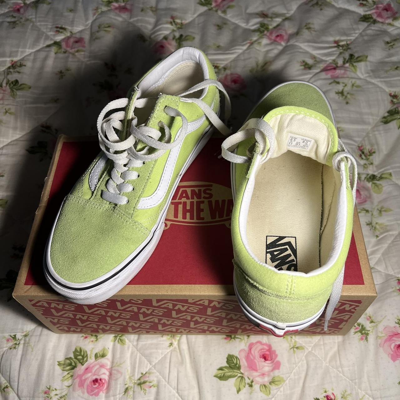 Vans old best sale skool sharp green