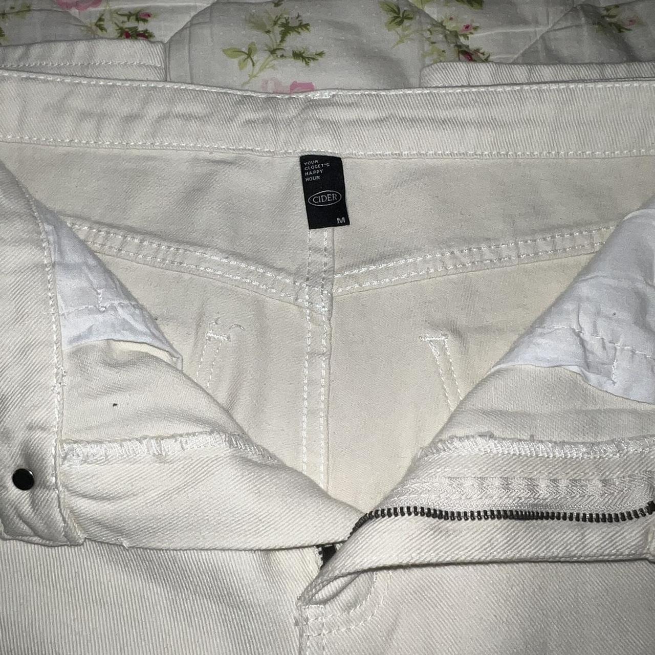 Cider off white high waisted wide leg jeans Size... Depop