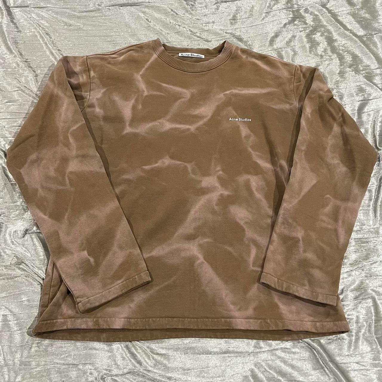 Acne studios best sale tie dye sweatshirt