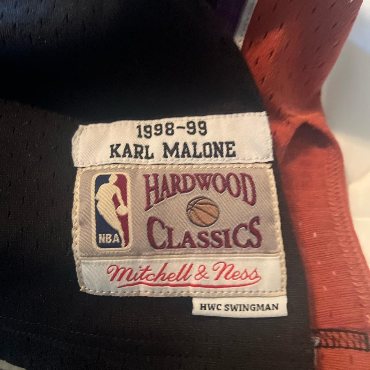 Hardwood classic Utah Jazz Karl Malone jersey Good - Depop