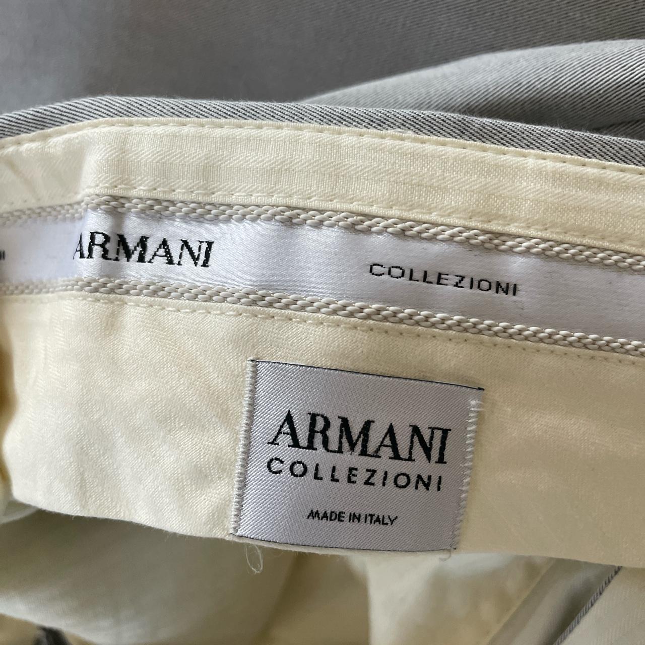Armani Men's Grey Trousers (2)