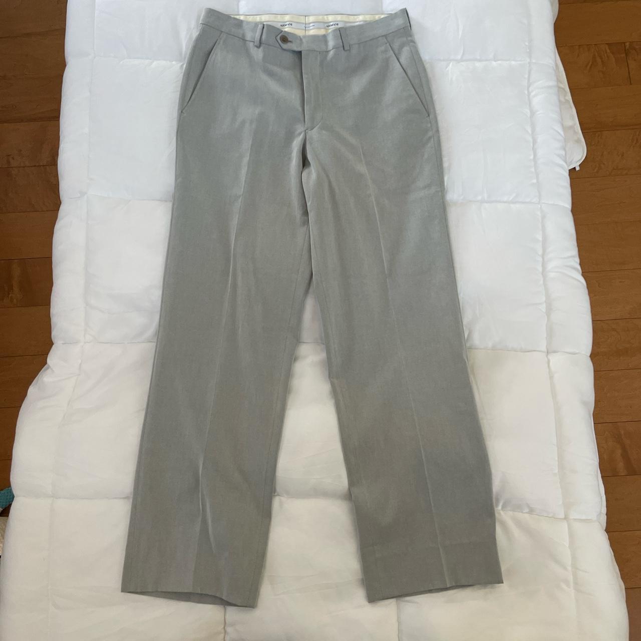 Armani Men's Grey Trousers (3)