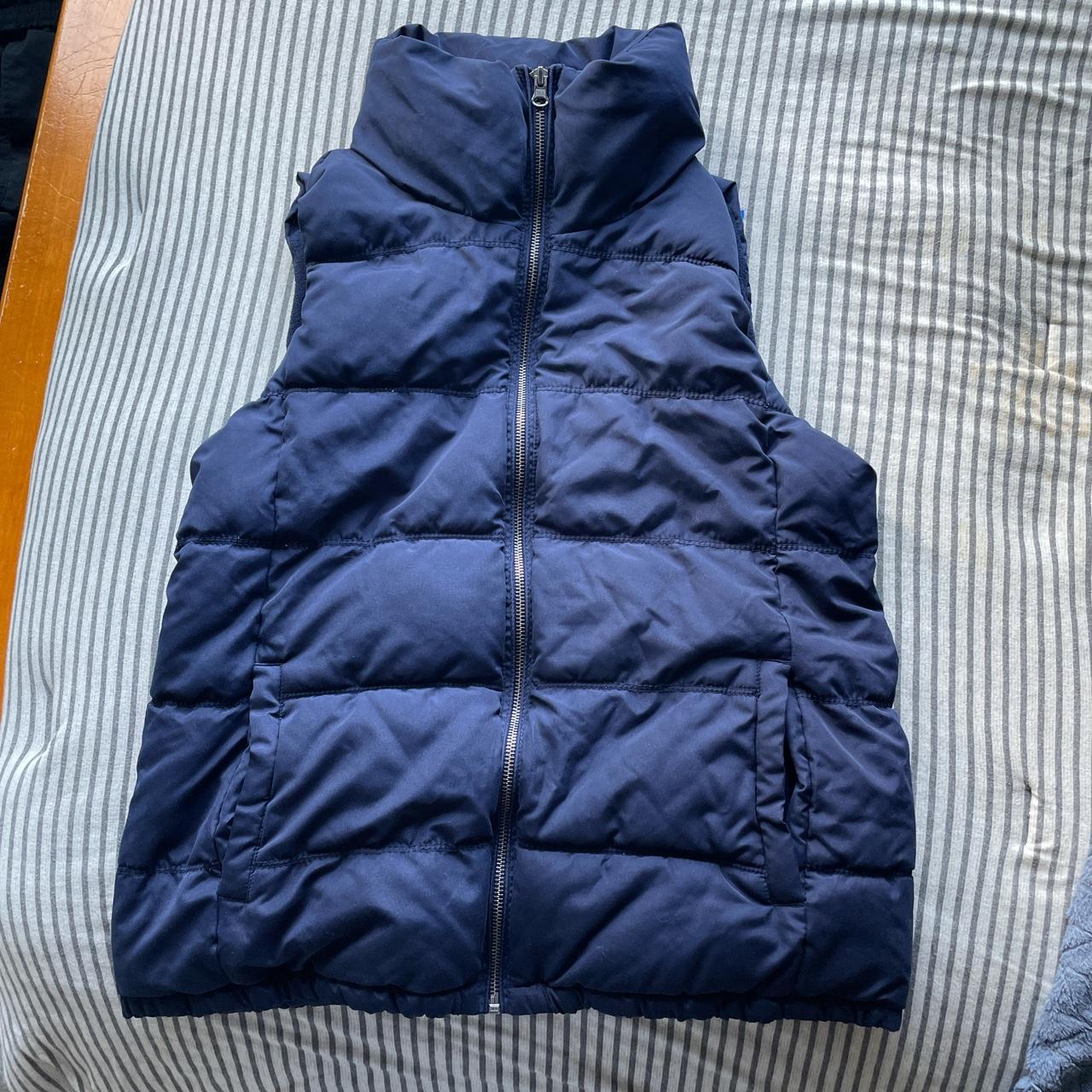 Old Navy Men's Navy Gilet | Depop