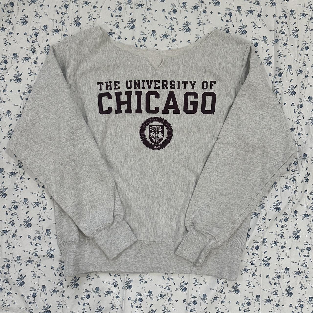 Vintage university sale of chicago reverse weave champion Sweatshirt