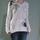 Desiree women's pink and white shirt