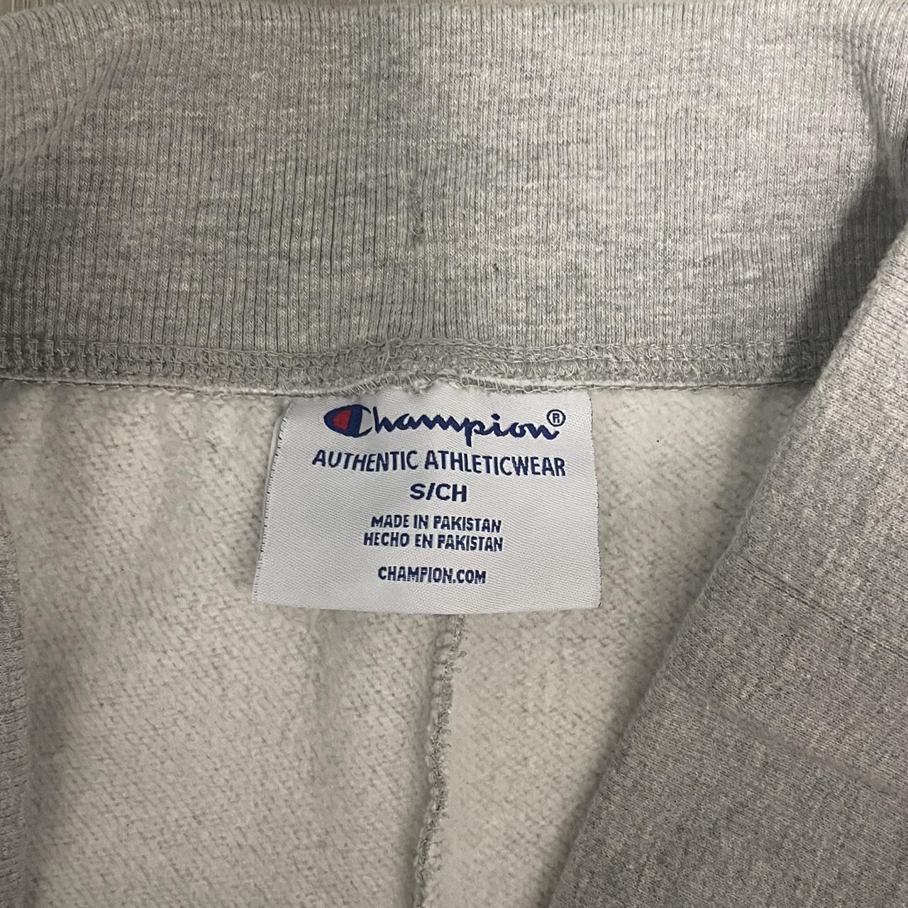 Champion Grey Sweatpants -Bought these and never... - Depop