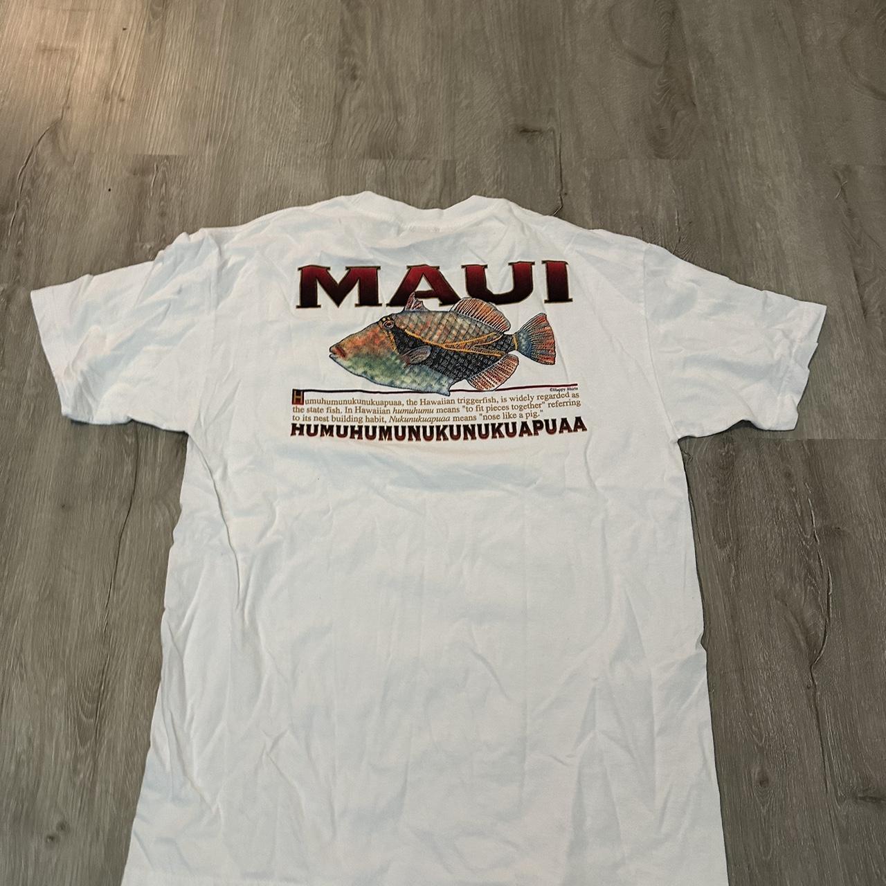 MAUI tee Size:large #Maui #Island #Beach - Depop