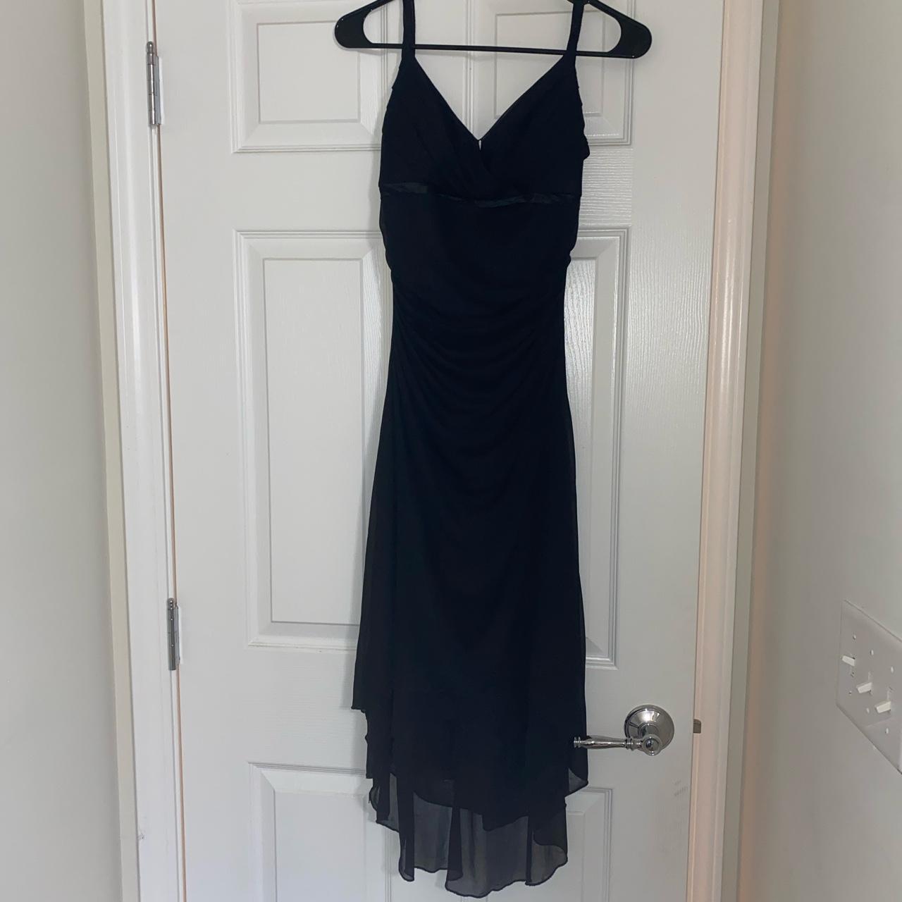 Ruby Rox Women's Black Dress | Depop