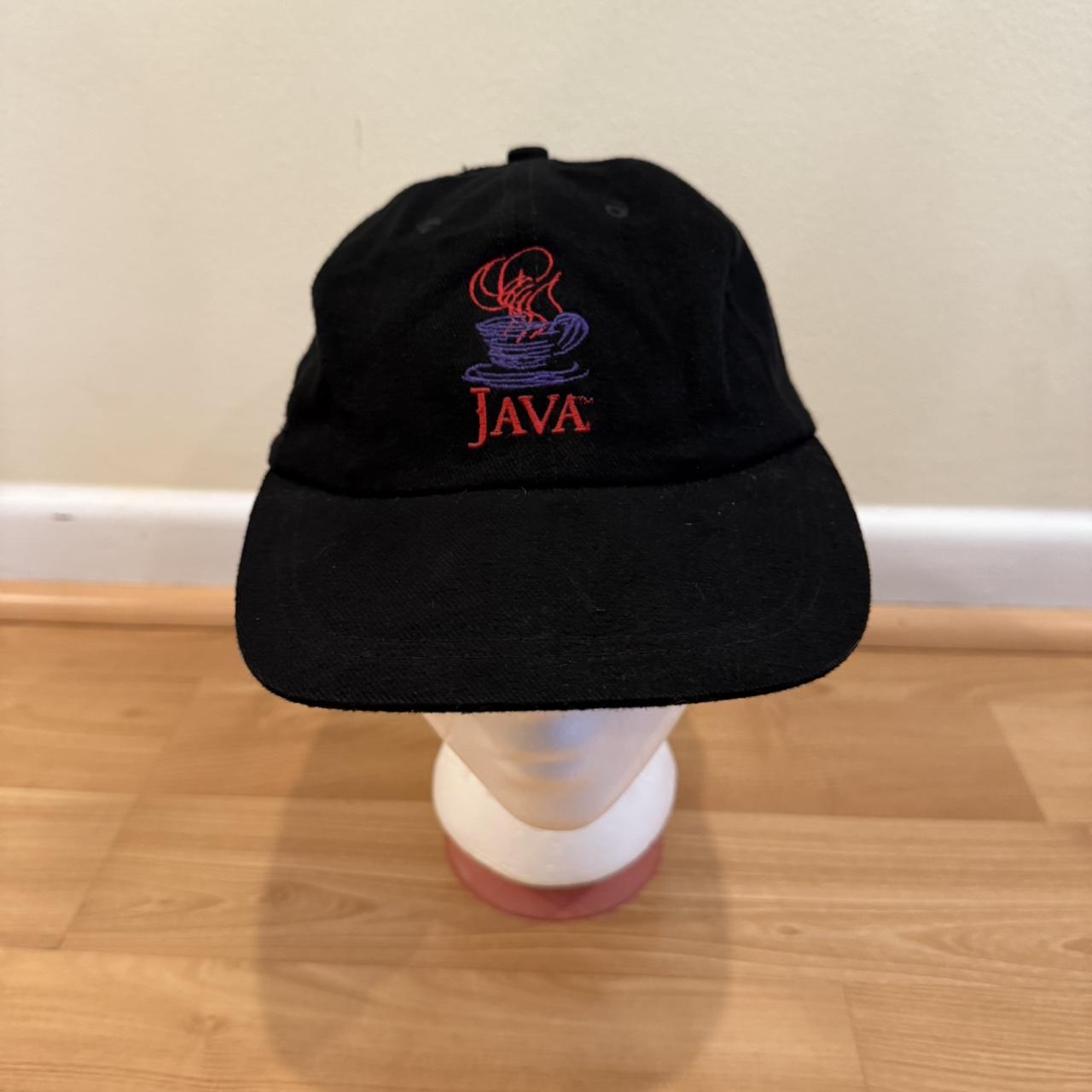 Men's Caps - Black – Vintage JAVA Sun Microsystem… - image 1