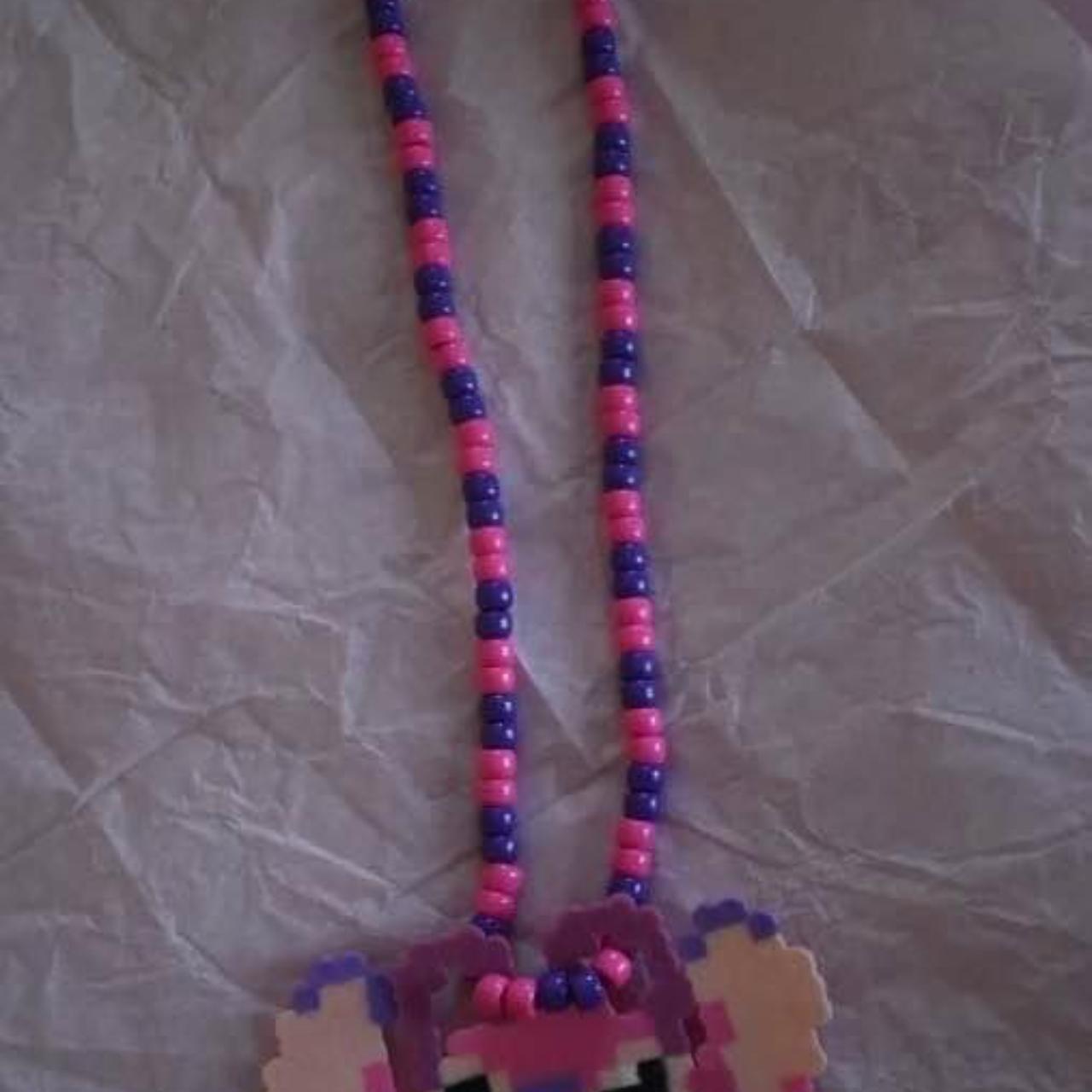 Disney Lilo & Stitch Angel rave festivals Kandi... - Depop