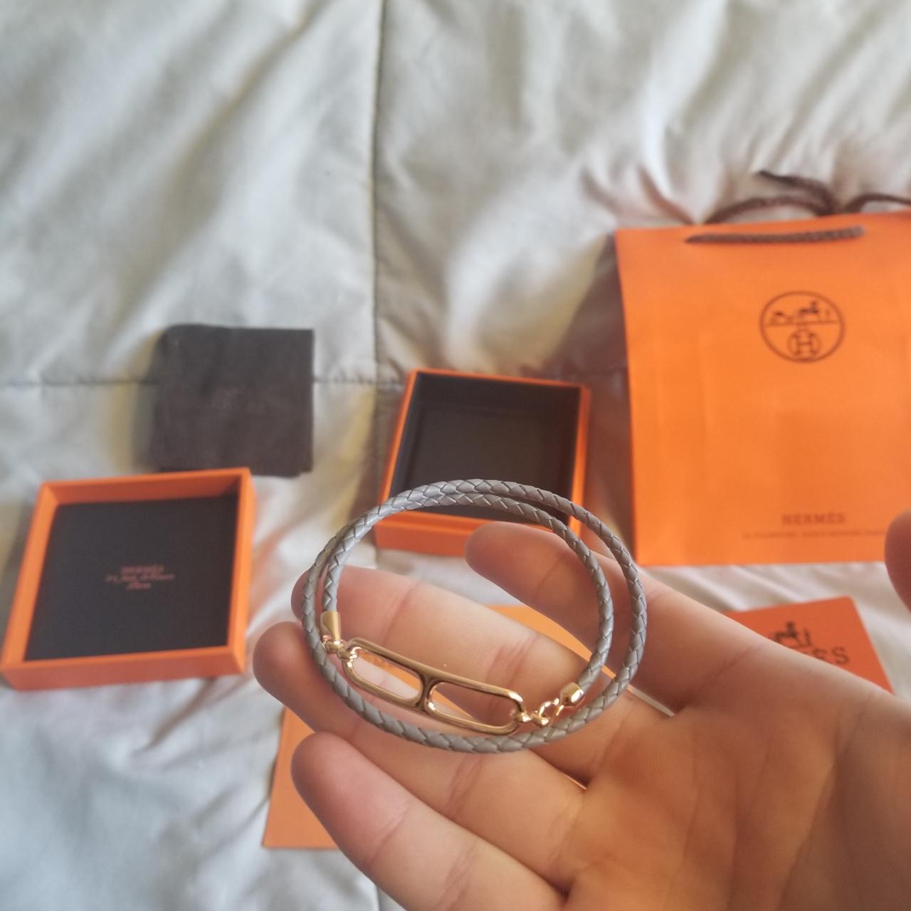 Hermes Rope Bracelet Size 19 Authentic Depop