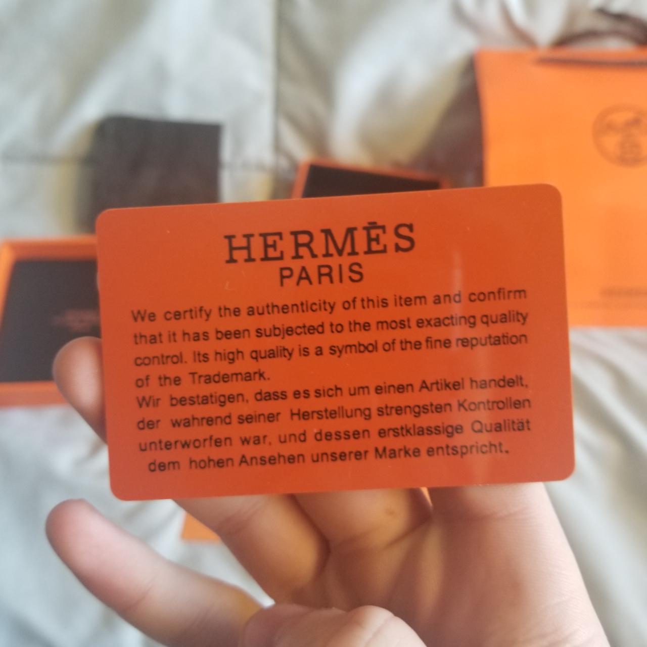 Hermes Rope Bracelet Size 19 Authentic Depop