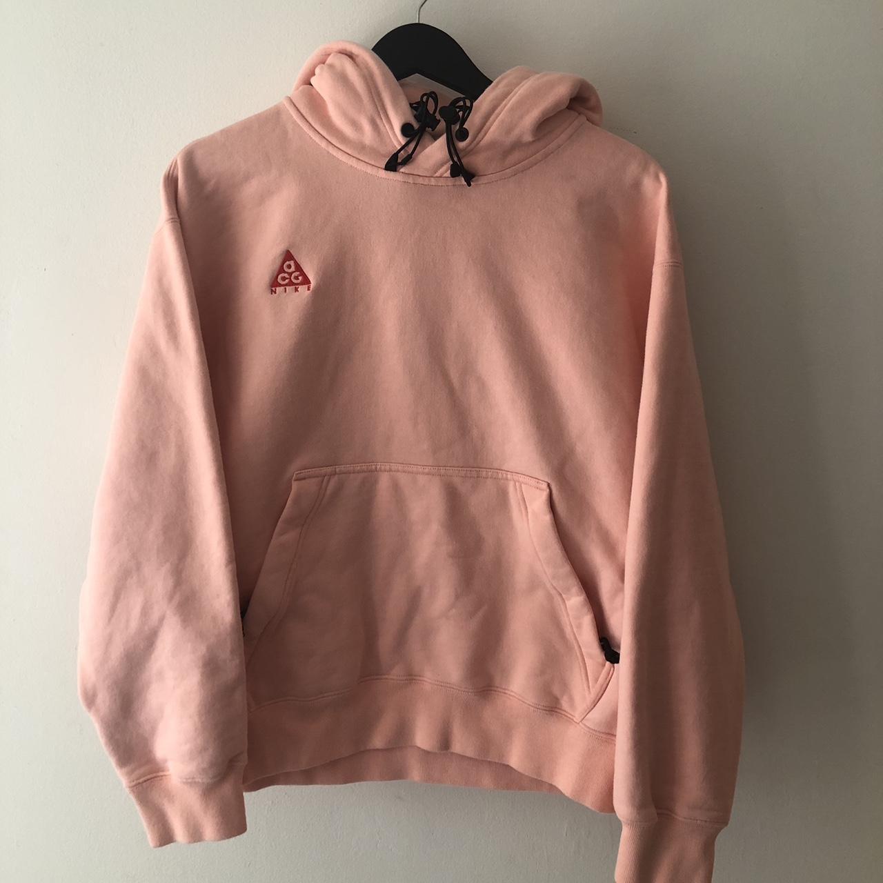 Nike acg hoodie pink sale