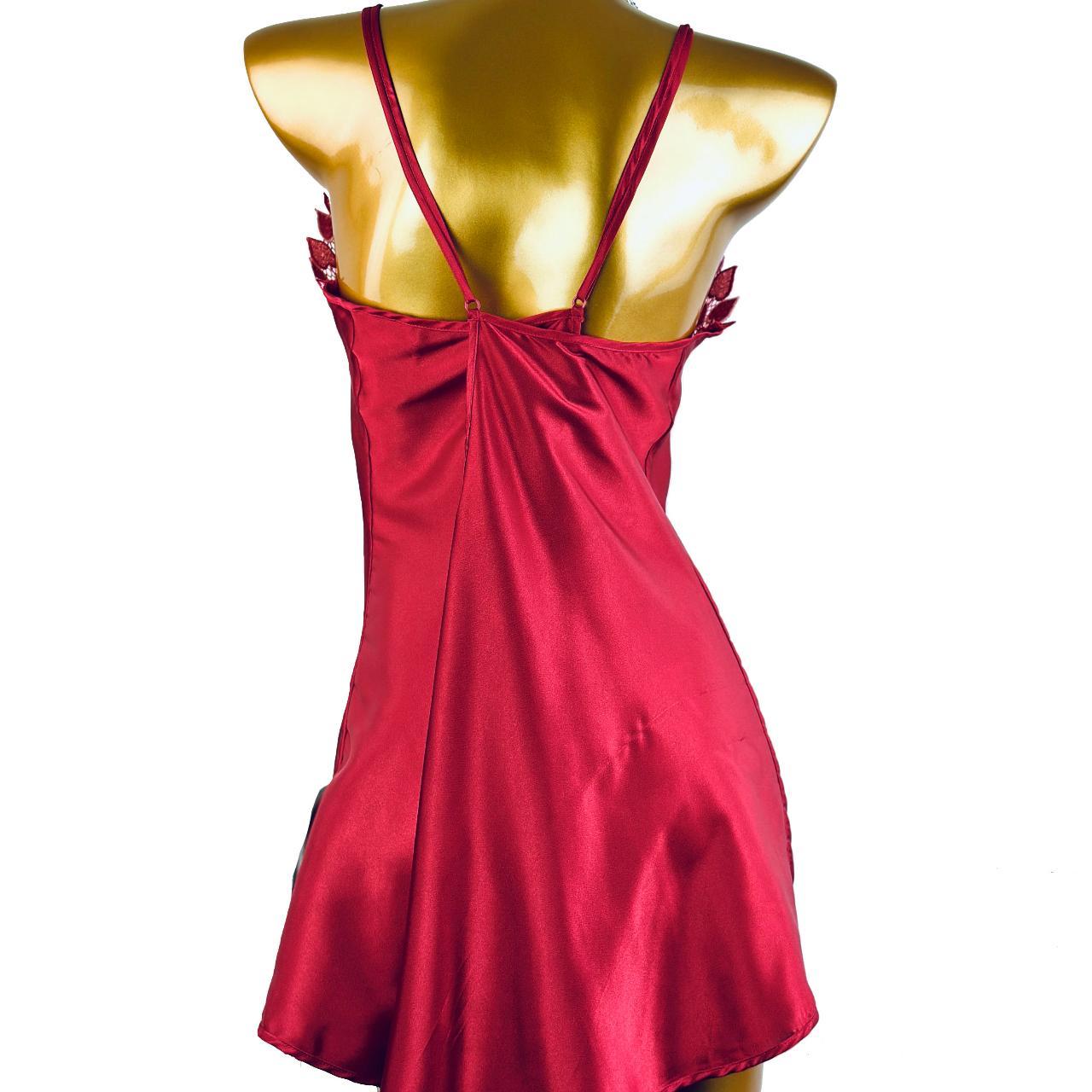 Frederick's of Hollywood Women's Red and White Dress (4)