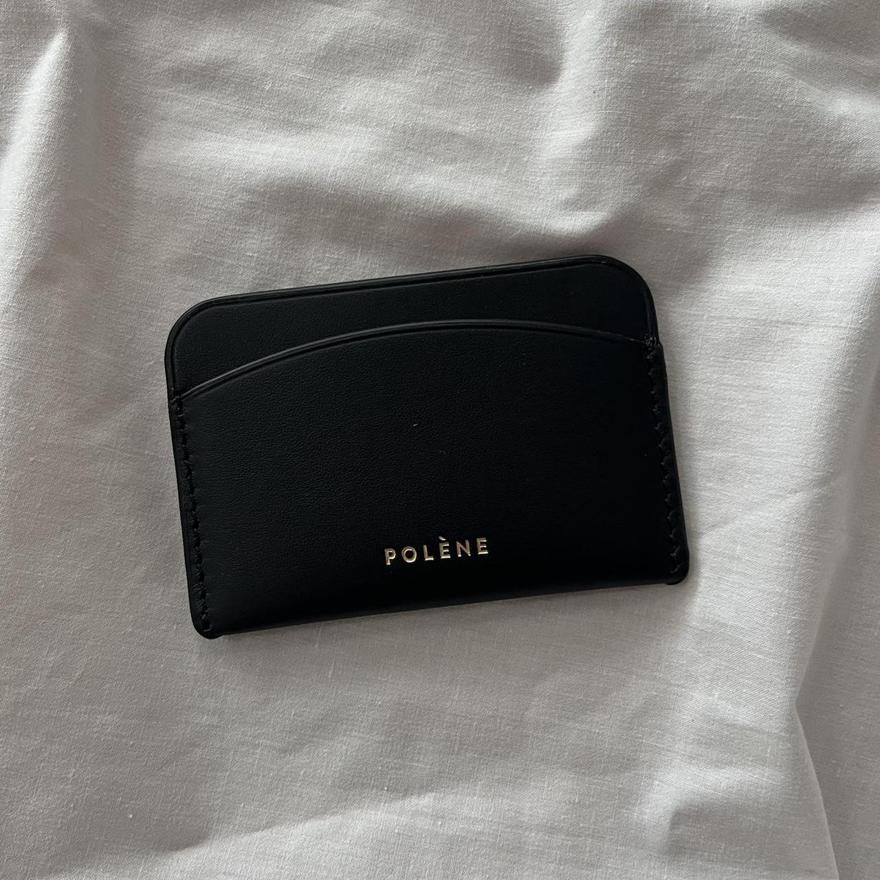 polène card holder wallet in black! brand new and no... - Depop