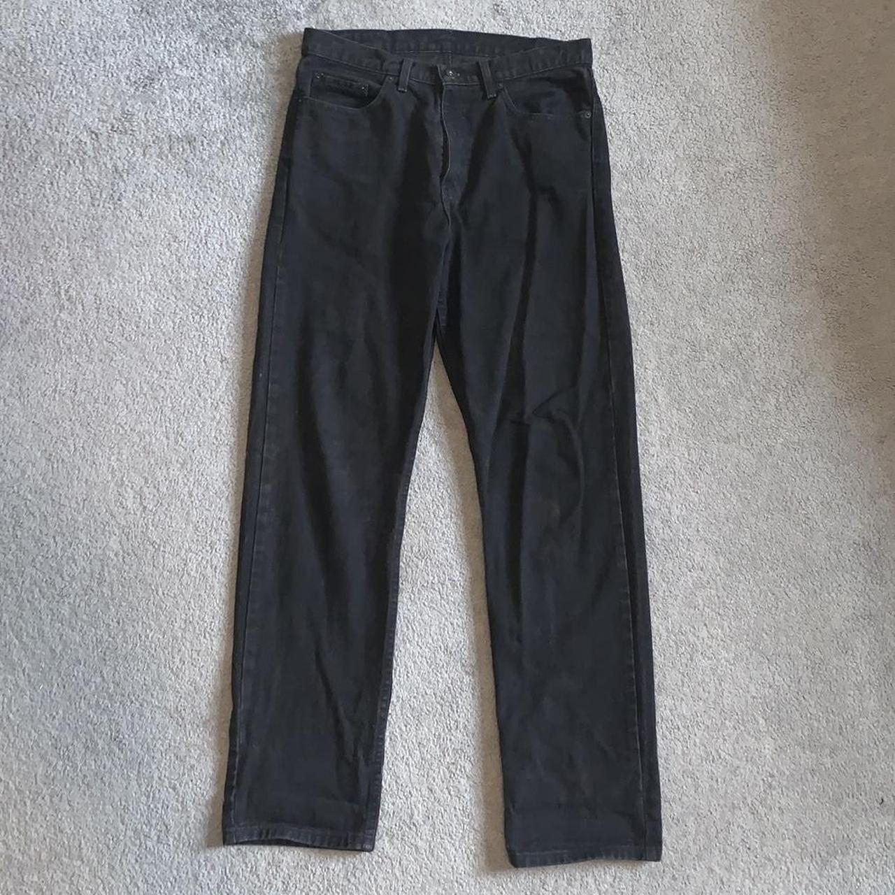 Polo Ralph Lauren Men's Black Jeans | Depop