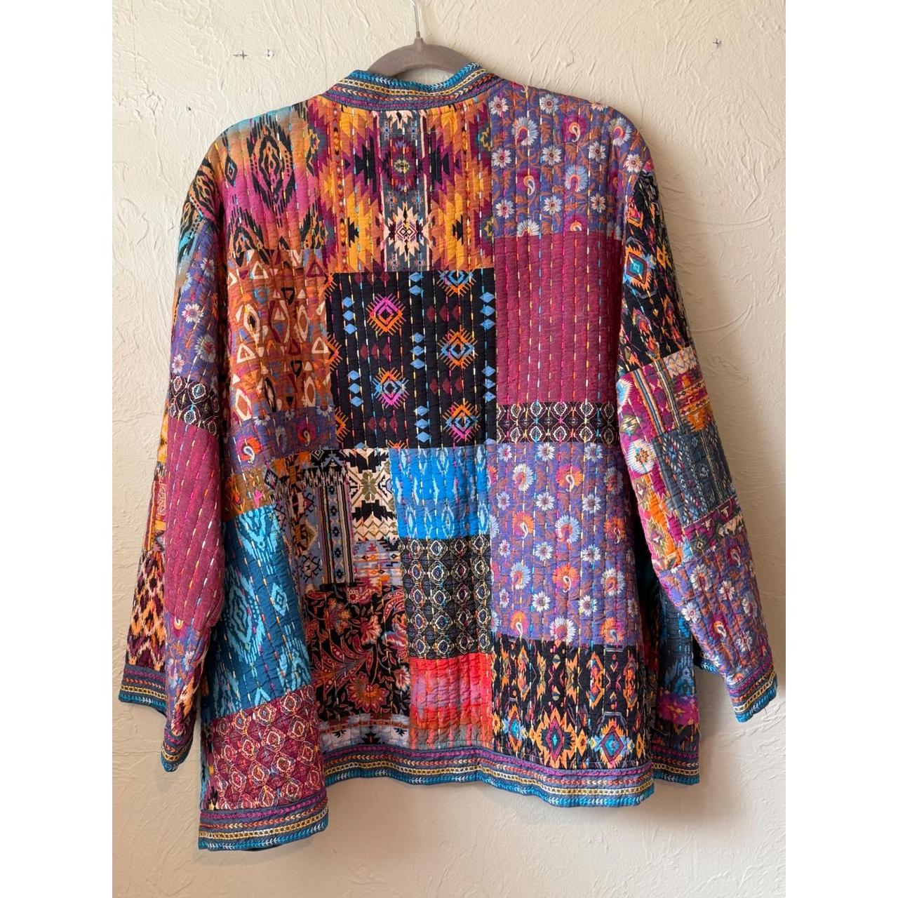 John Mark Women's Lightweight Jacket - Multi/Blac… - image 2