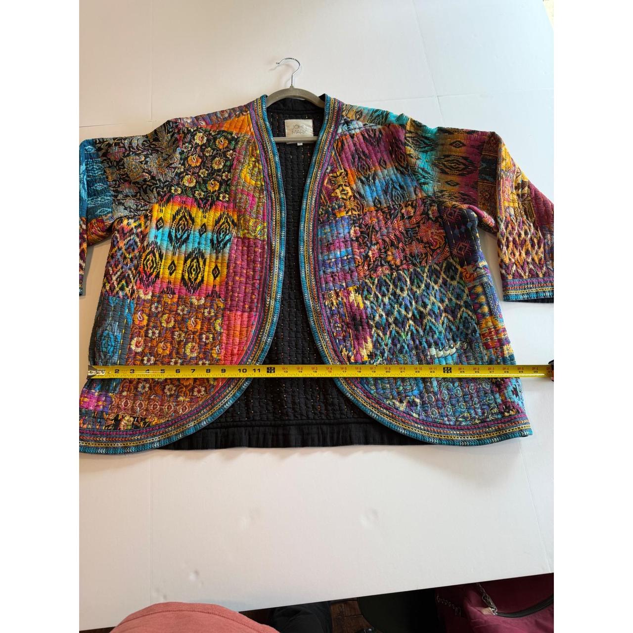 John Mark Women's Lightweight Jacket - Multi/Blac… - image 5