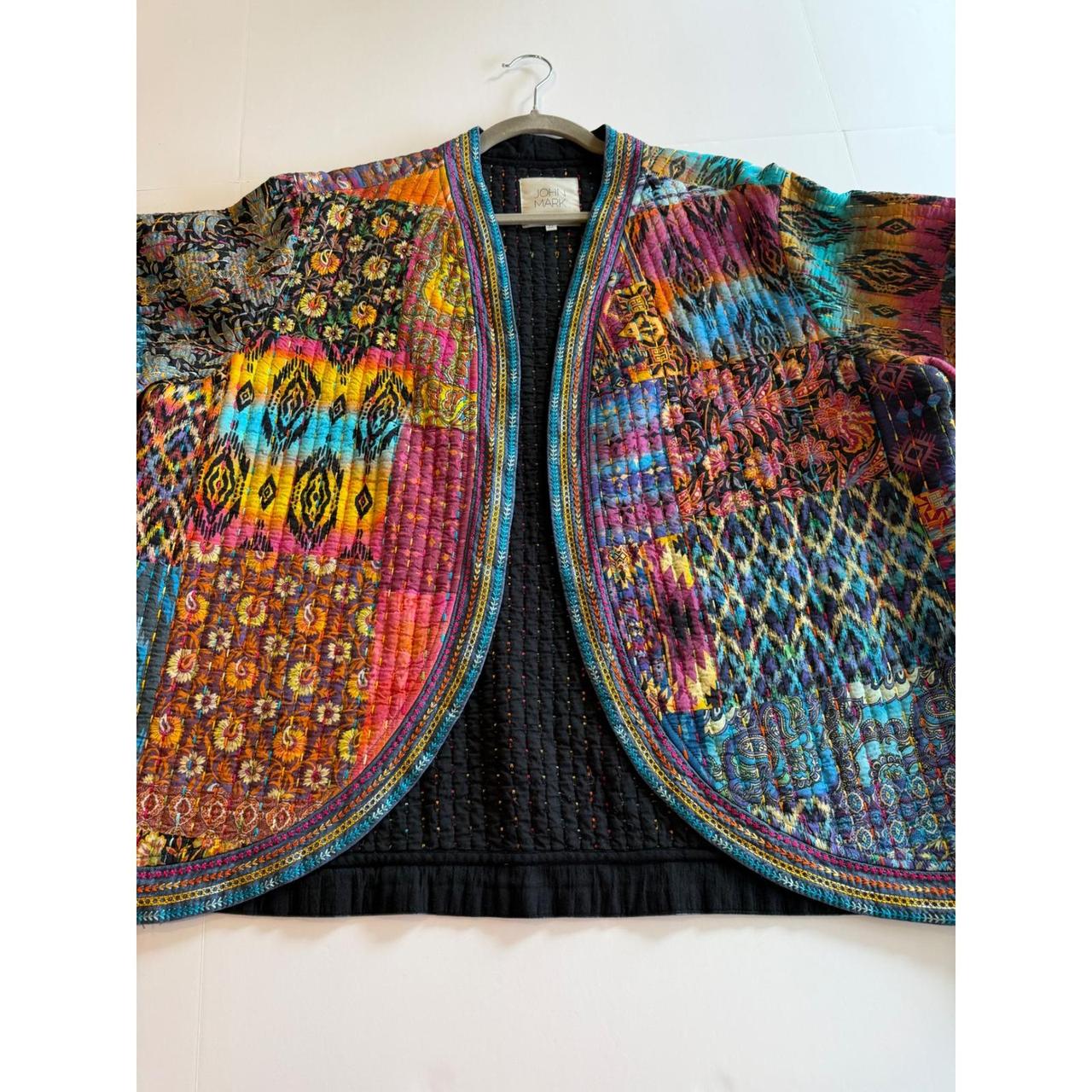 John Mark Women's Lightweight Jacket - Multi/Blac… - image 3