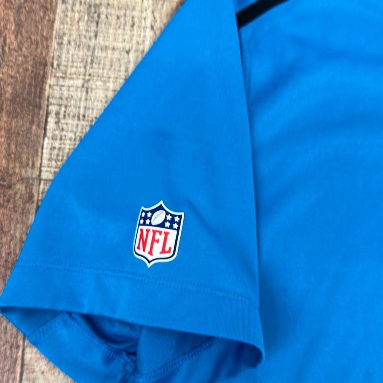 Nike Dri-Fit NFL Carolina Panthers Polo Shirt. - Depop