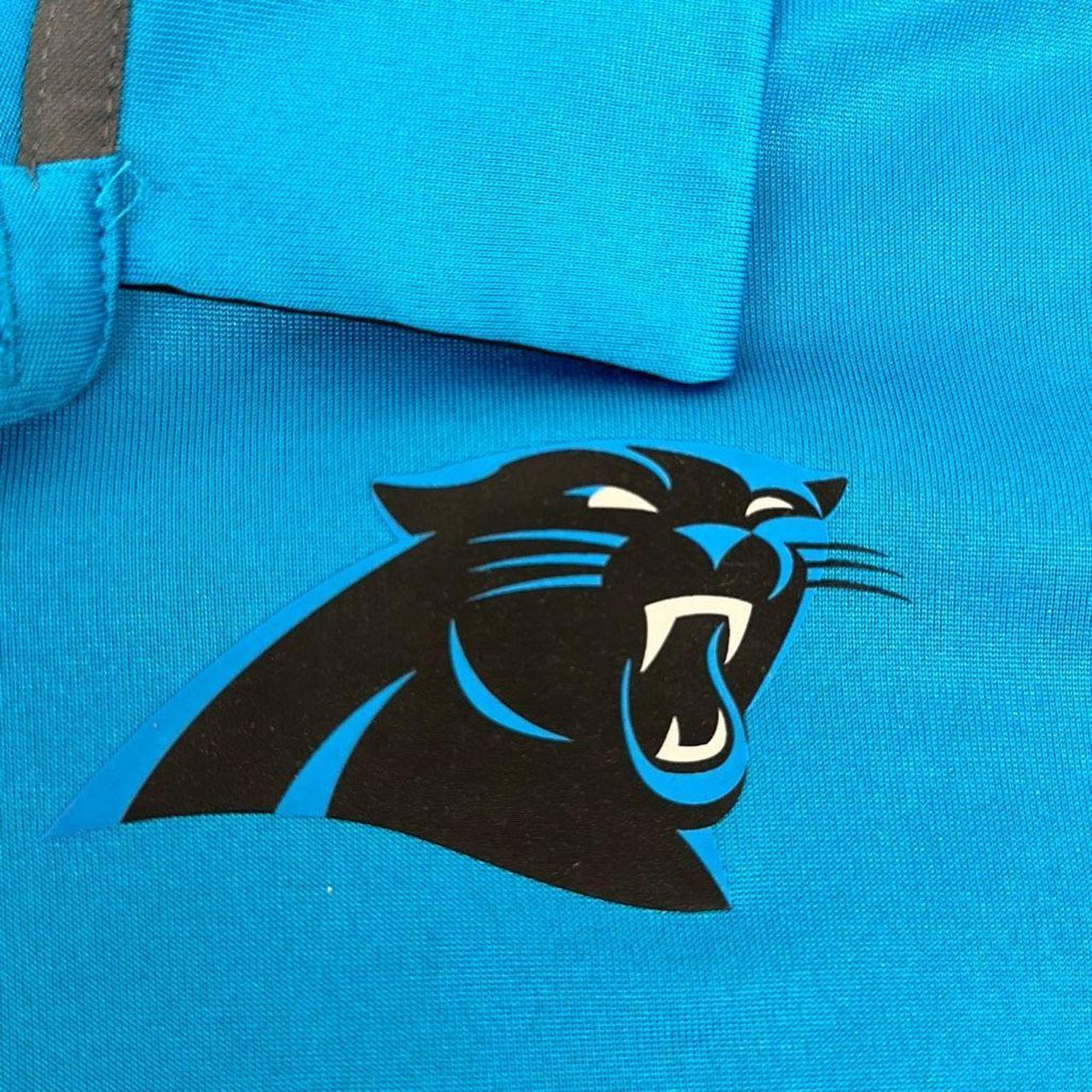 Nike Dri-Fit NFL Carolina Panthers Polo Shirt. - Depop