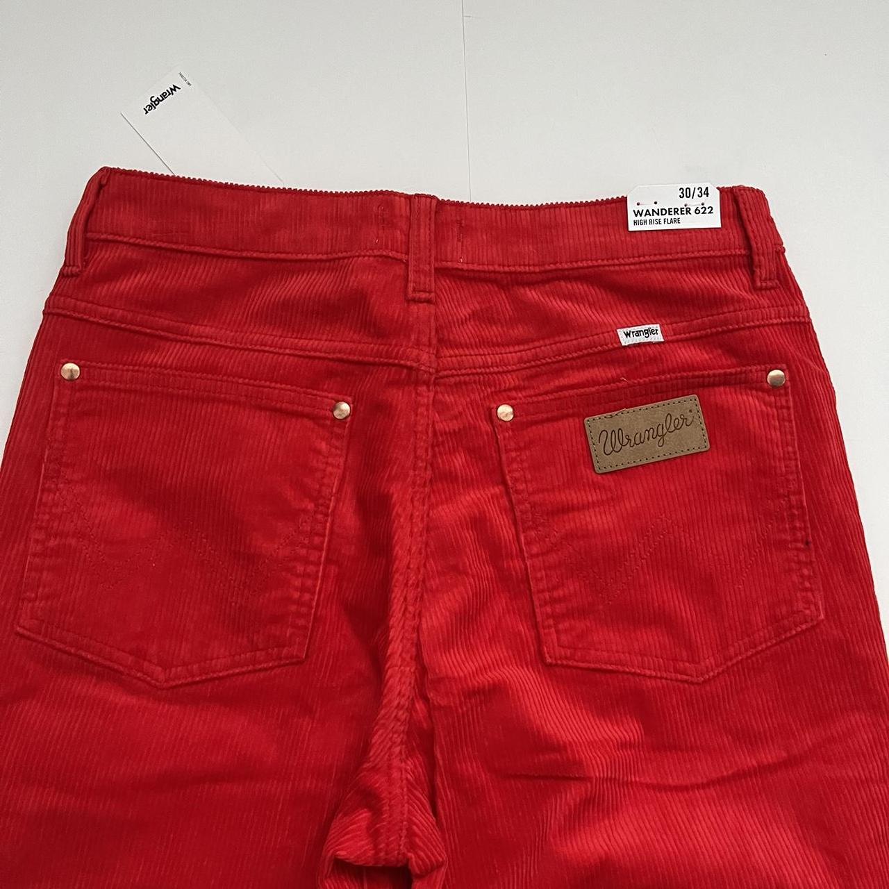 Wrangler Wanderer Corduroy High Rise Wide Leg Depop