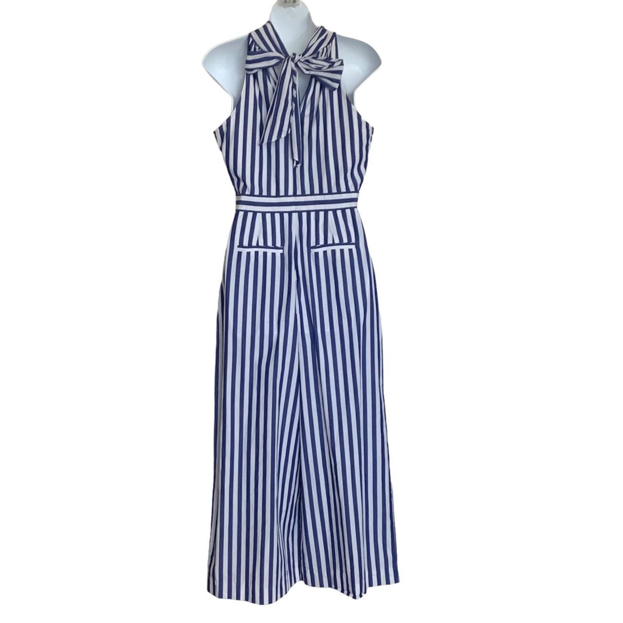 tu striped jumpsuit