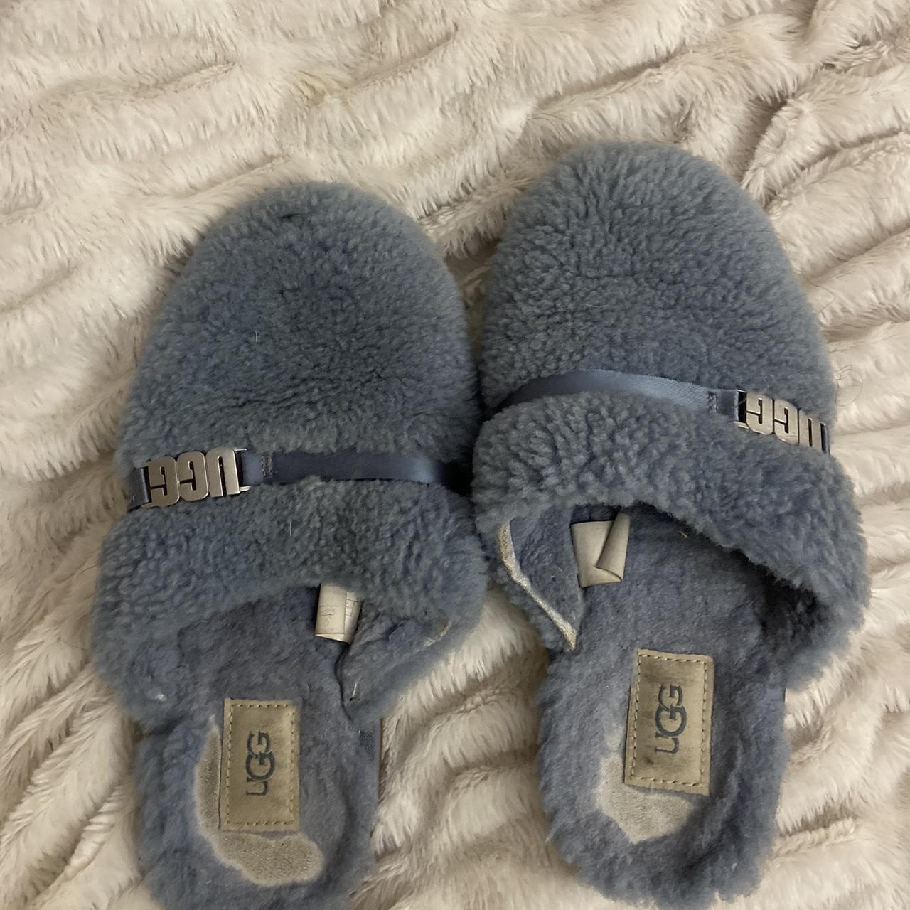 Ugg Blue Slippers - Depop