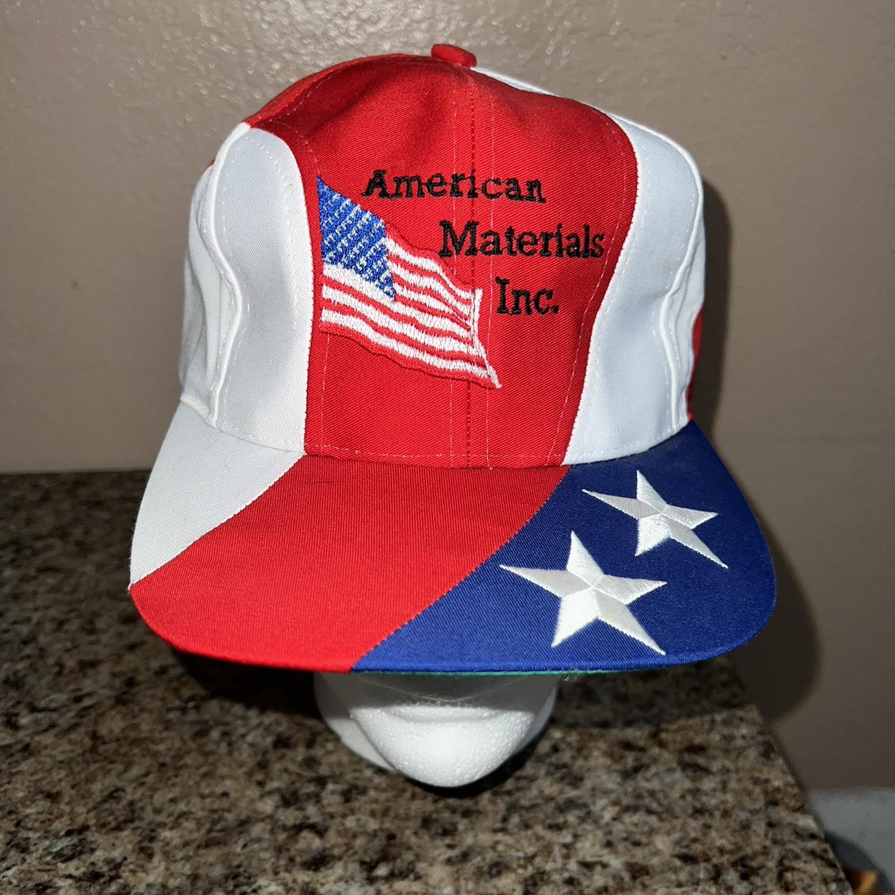 American Flag “American Materials Inc.” Cap... Depop