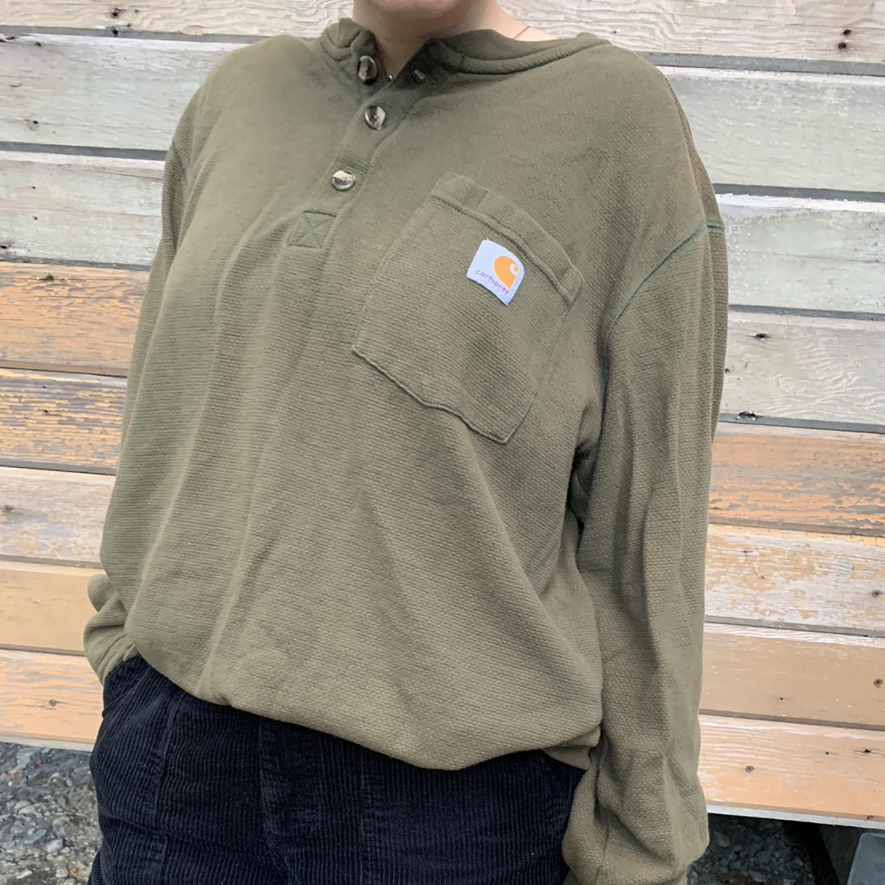 Carhartt cheap green jumper