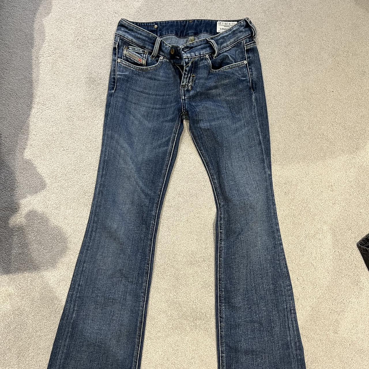 Diesel jeans waist 29 length 30. Slim/straight leg/... - Depop