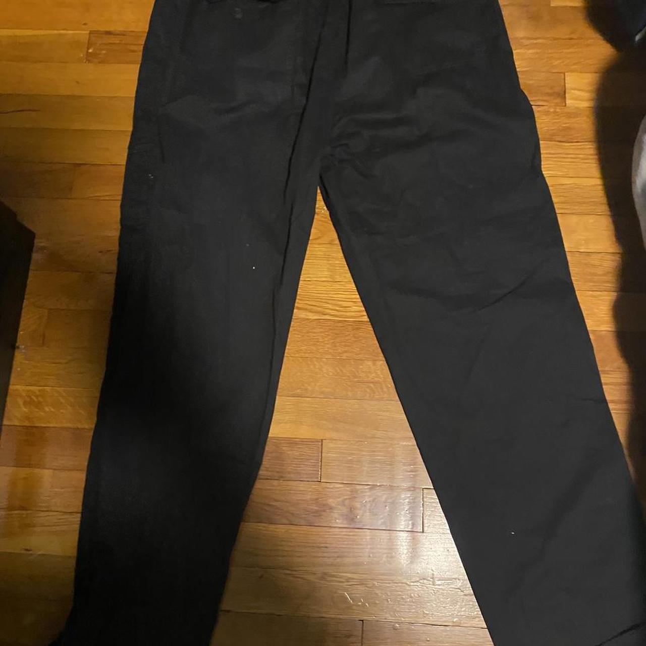Men's Black Trousers Depop