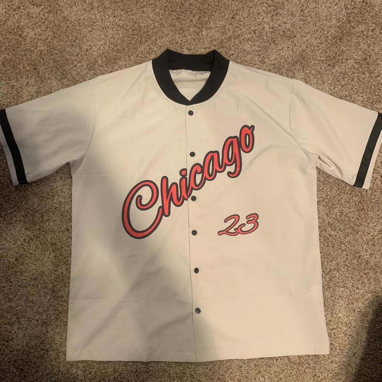 jordan chicago baseball jersey